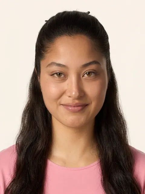 Half-Up, Half-Down example on a model