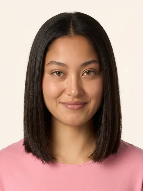 Long Bob example on a model